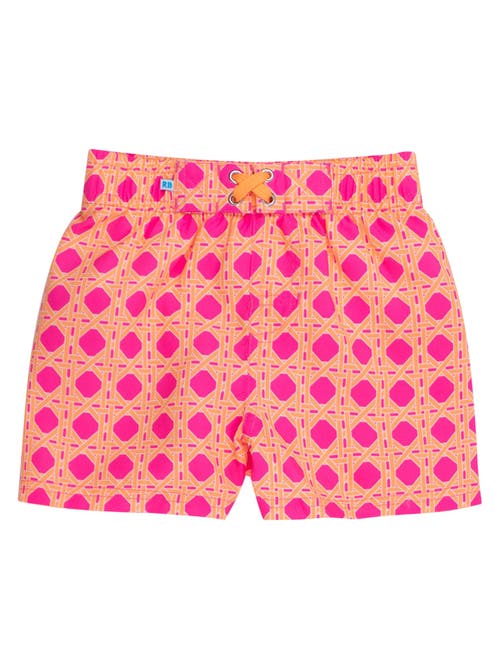 Ruggedbutts Toddler Boys Upf50+ Swim Trunks In Multi