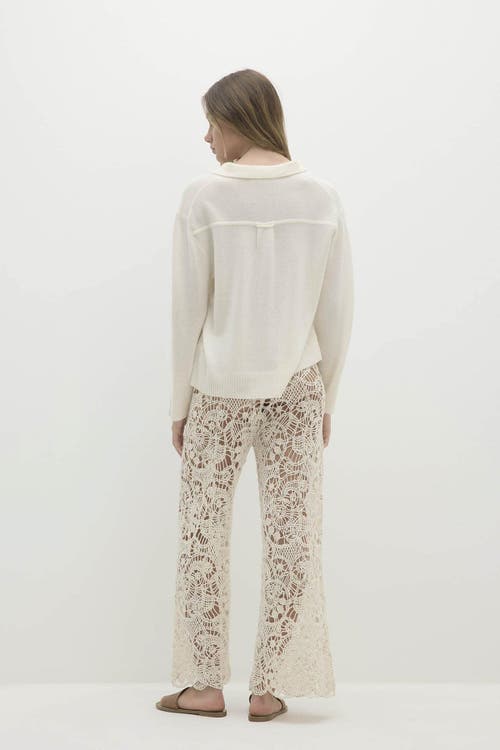 Naked Cashmere Jemma Cashmere Polo In Sand