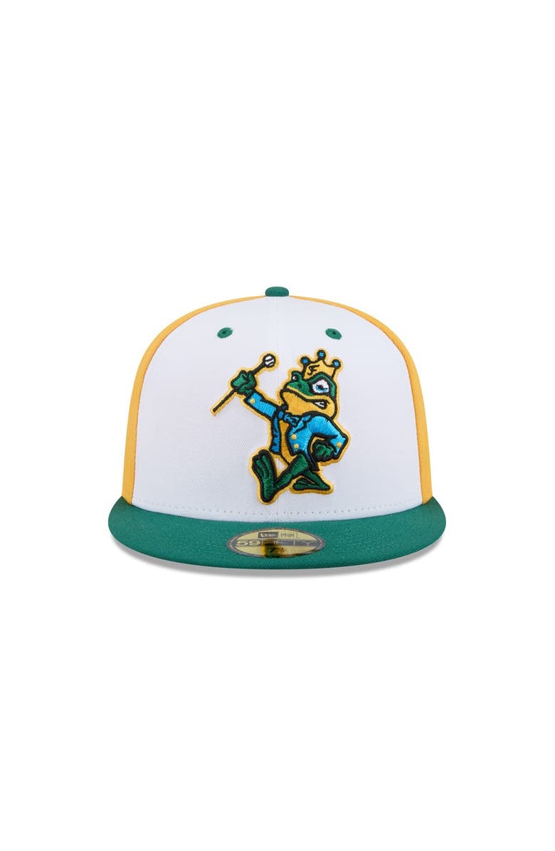 New Era Men's New Era  Gold Fredericksburg Nationals Theme Nights 59FIFTY Fitted Hat, Alternate, color, 