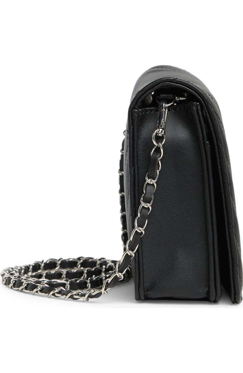 Badgley Mischka Collection Large Quilted Crossbody Bag, Alternate, color,