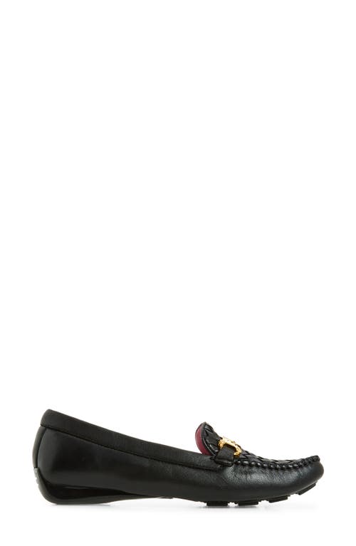 Robert Zur Mirror Driving Loafer In Black