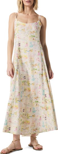 (取寄) スプレンディッド レディース コースタル ポストカード トップ Splendid women Coastal Postcard Top Stamp Print Coastal Postcard Top | Splendid