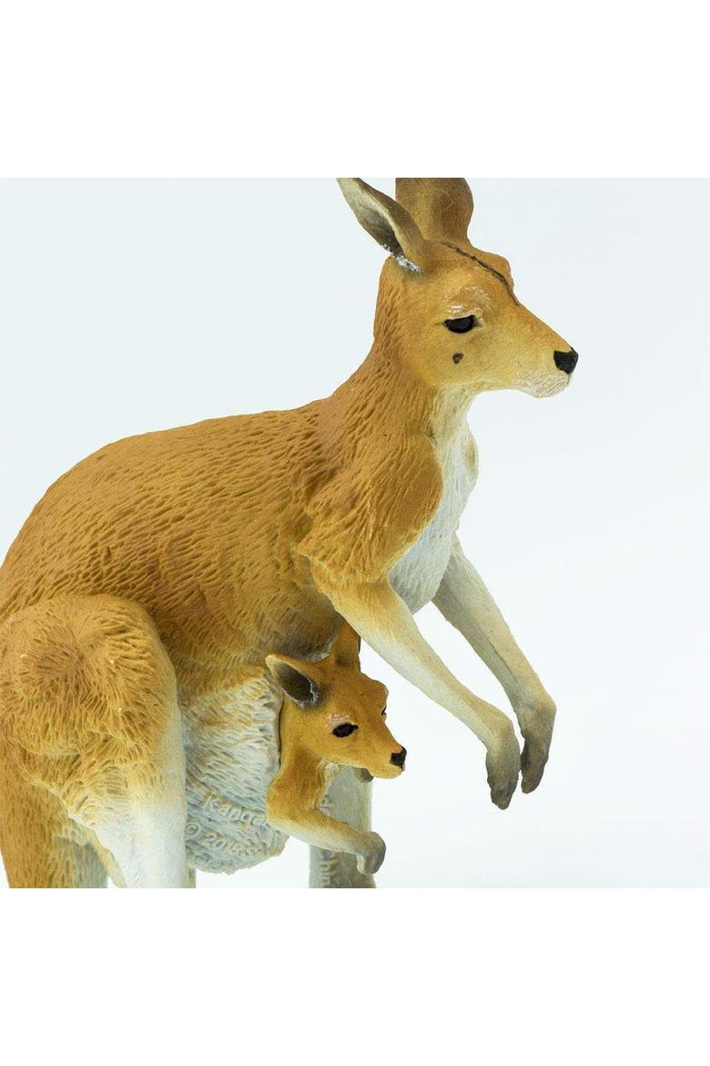 Kangaroo with Joey Kids Toy Figure, Alternate, color, None