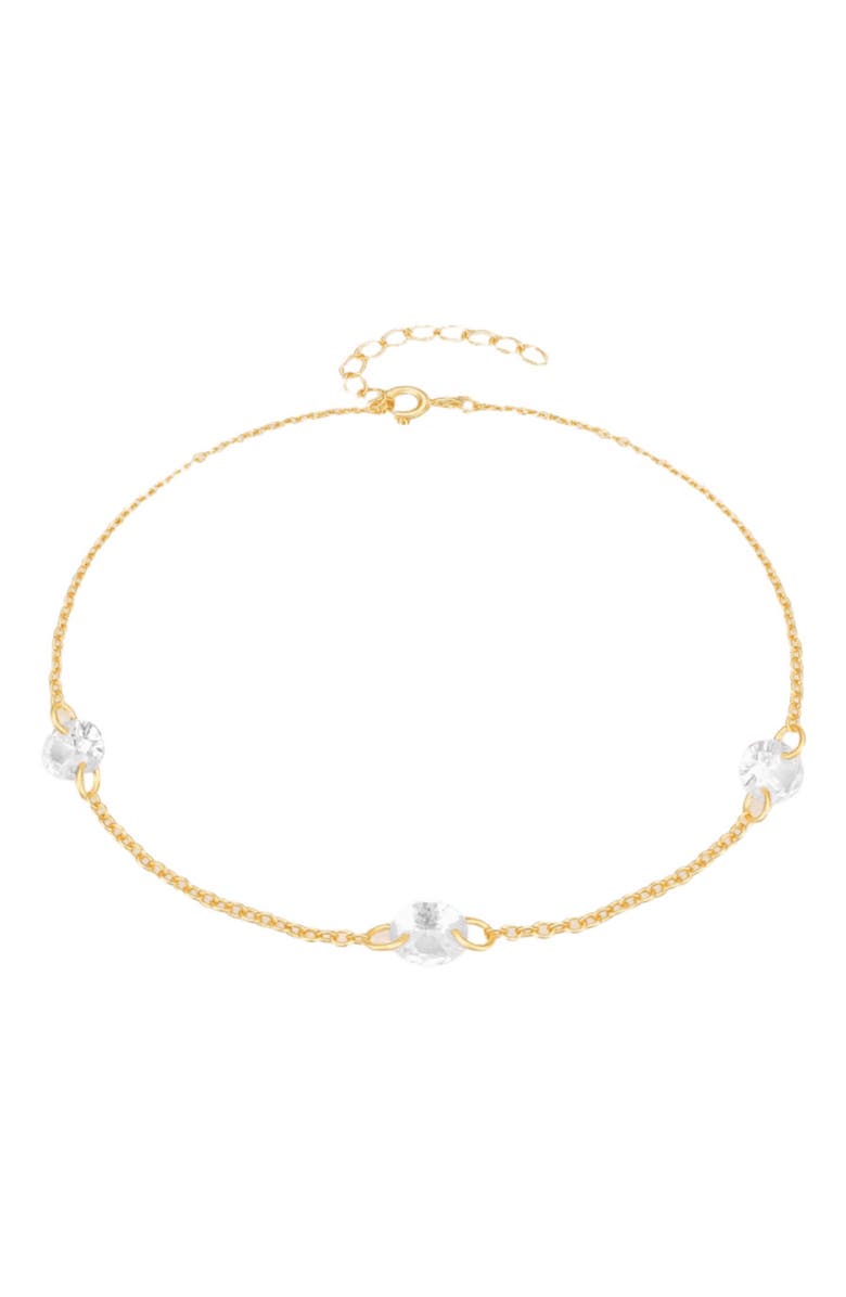 Hollywood Sensation Eternal Glow Bracelet with AAAAA Cubic Zirconia, Alternate, color, Gold