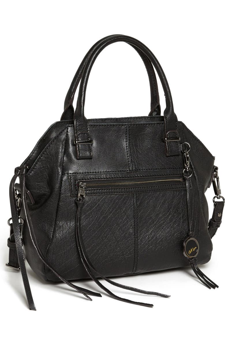 Elliott Lucca 'Medium Faro' Leather Satchel, Main, color,
