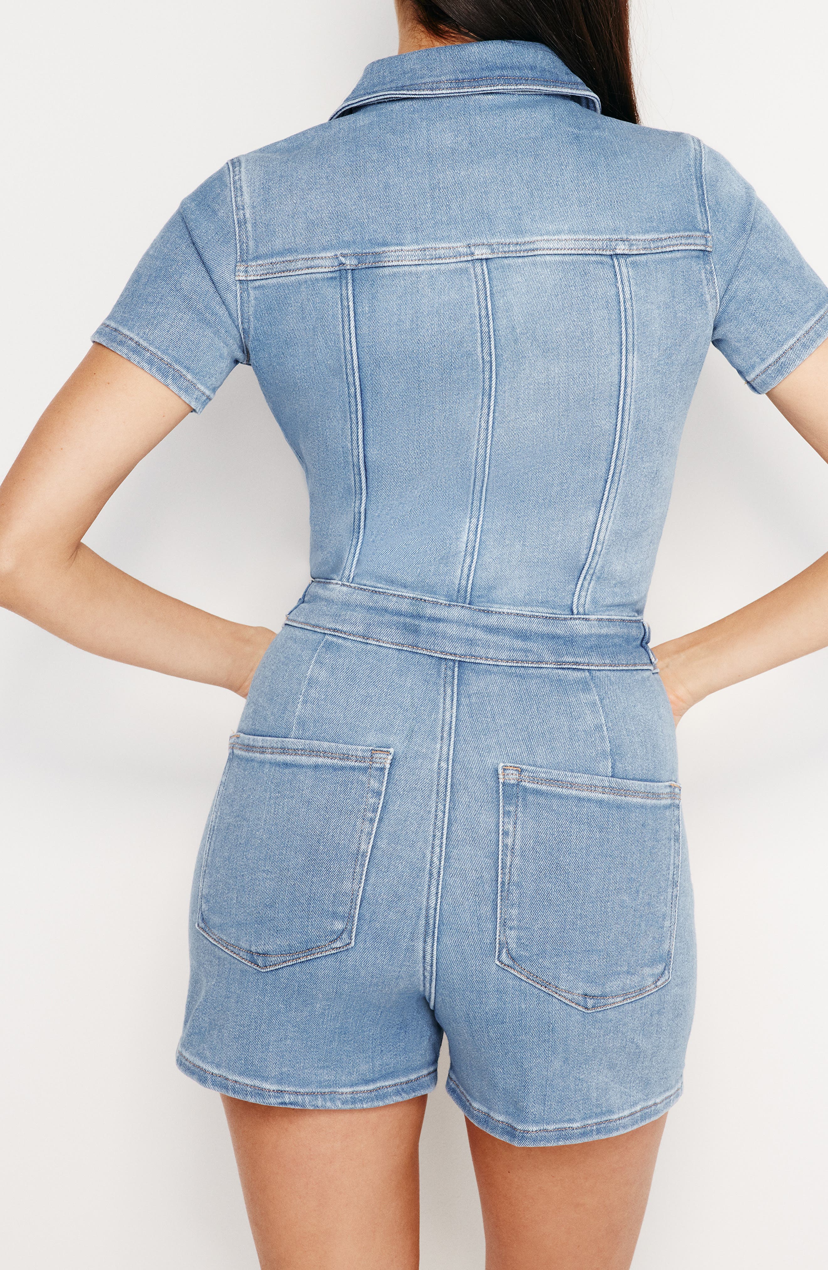 Fit for Success Denim Romper - image 2