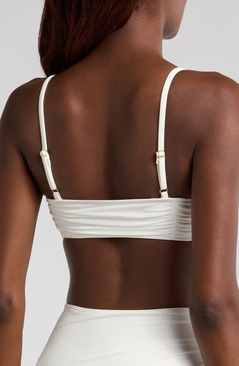 Hutch Mazina Bikini Top, Alternate, color, Coconut Milk