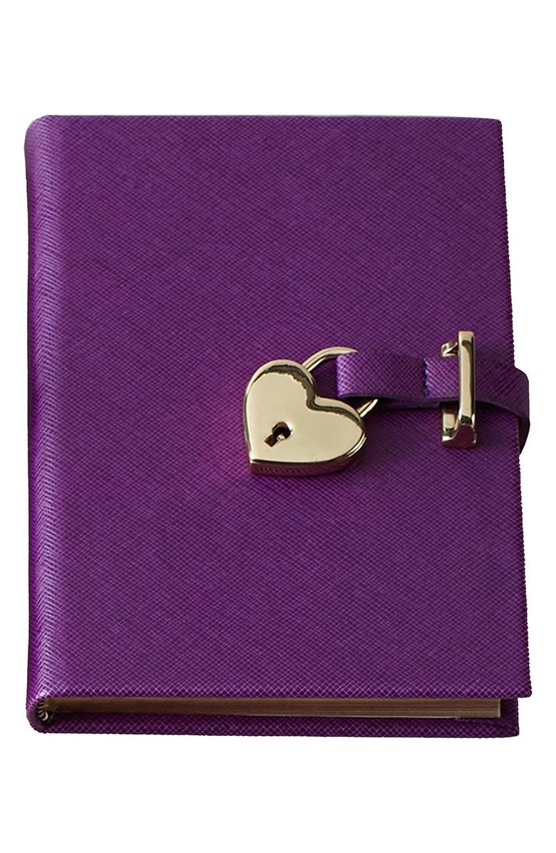 Graphic Image Heart Lock Journal, Main, color,
