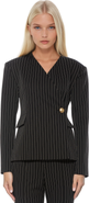 Alexia Admor Alira Single Button Wrap Blazer