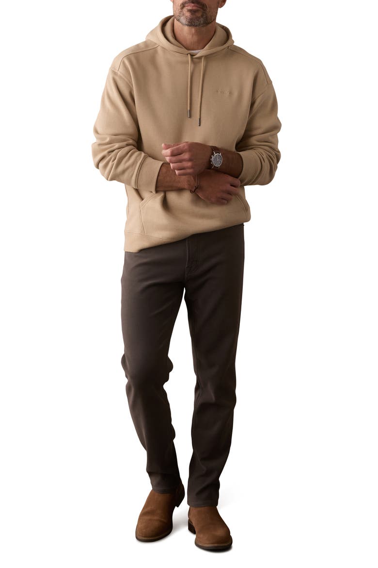 Comfort Terry Straight Leg 5-Pocket Pants, Alternate, color, MEDIUM WASH