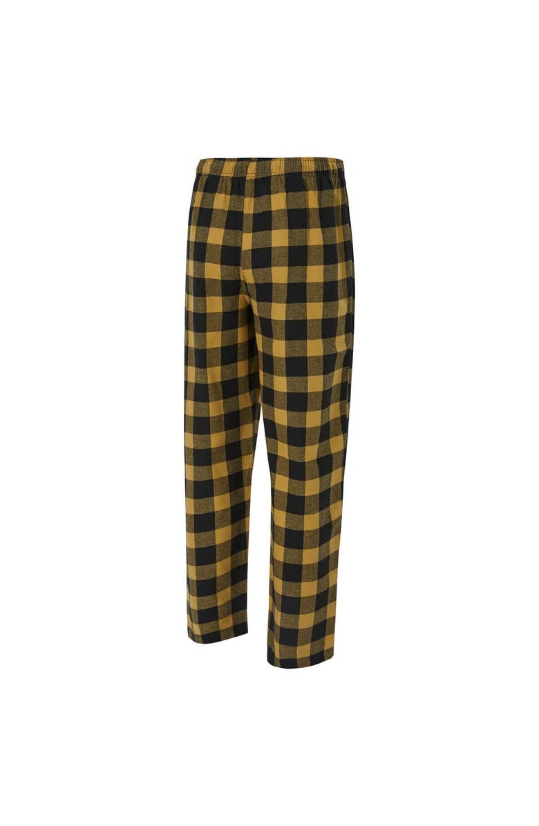 CONCEPTS SPORT Men's Concepts Sport Black/Gold New Orleans Saints Avondale T-Shirt & Flannel Pants Set, Alternate, color, Black