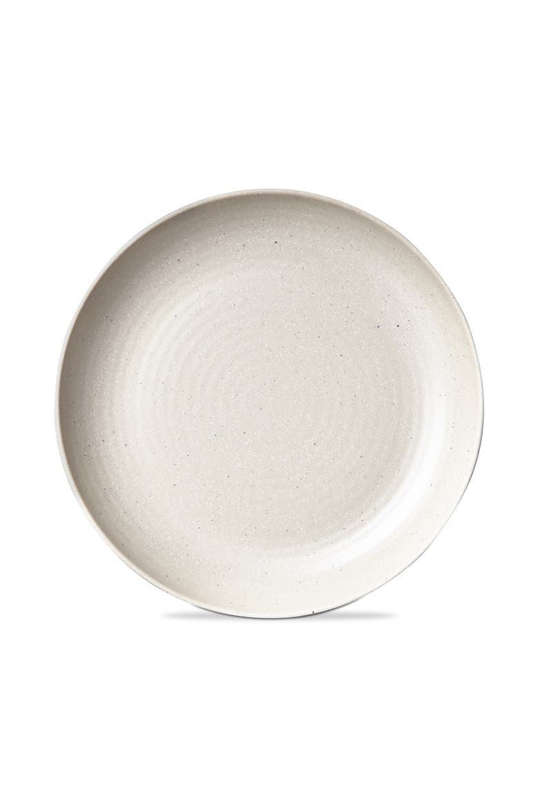 Cream Brooklyn Melamine Dinner Plate - Dishwasher Safe, Main, color, Beige