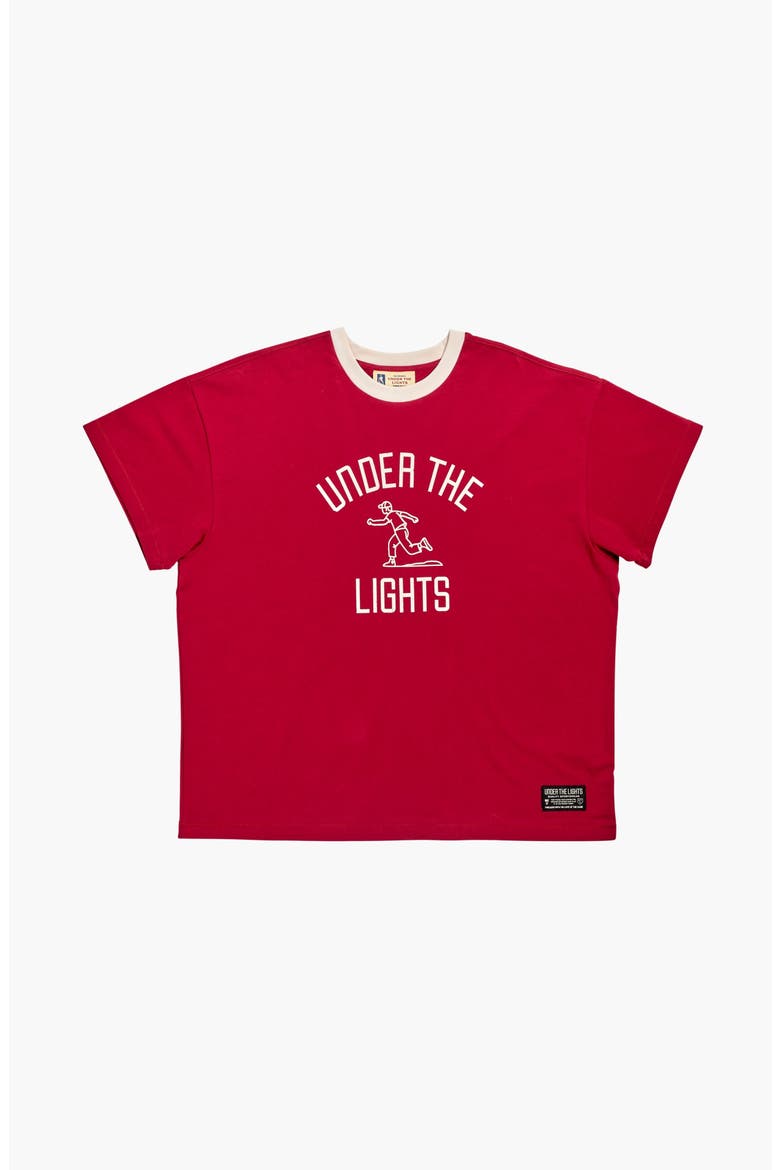 The Rec Tee, Alternate, color, Vintage Red