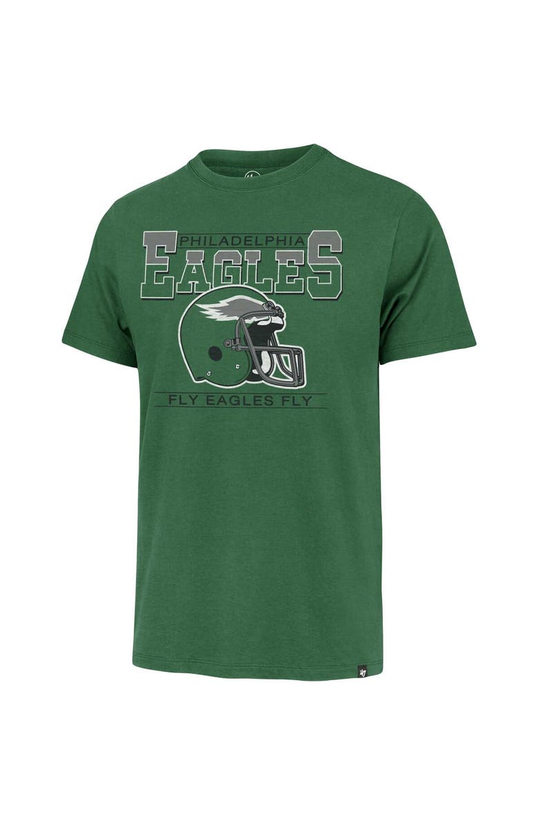 '47 Men's '47 Kelly Green Philadelphia Eagles Time Lock Franklin T-Shirt, Alternate, color, 