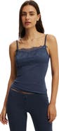 COTTON ON BODY Women's Dreamy Soft Lace Overlay Cami