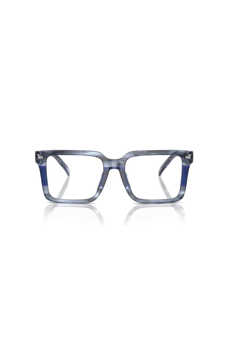 54mm Square optical glasses, Alternate, color, Blue