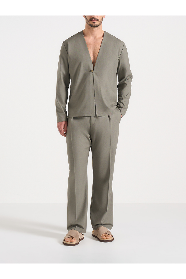 Axel Minimal Shirt, Main, color, Khaki