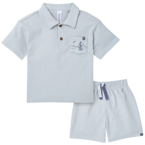 Polo Shirt and Shorts Set (Toddler and Little Kid)