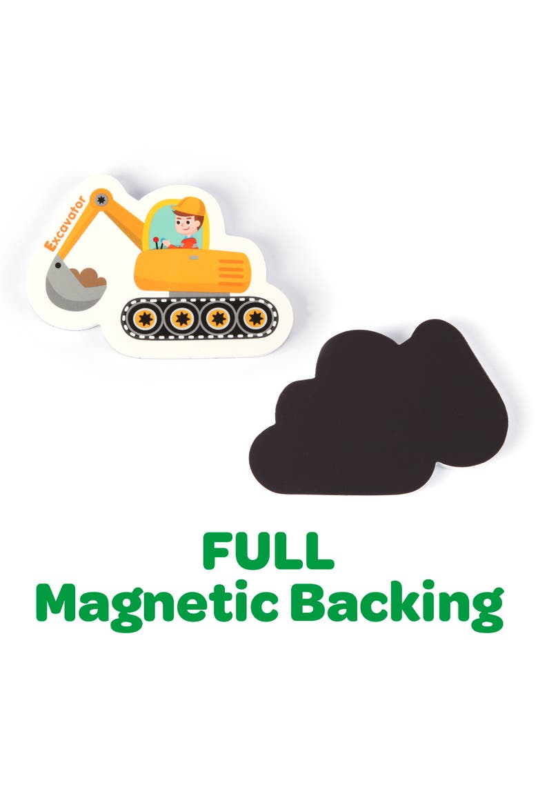 Abc Matching Magnet Set, 52Pc, 3+, Alternate, color, Multicolored