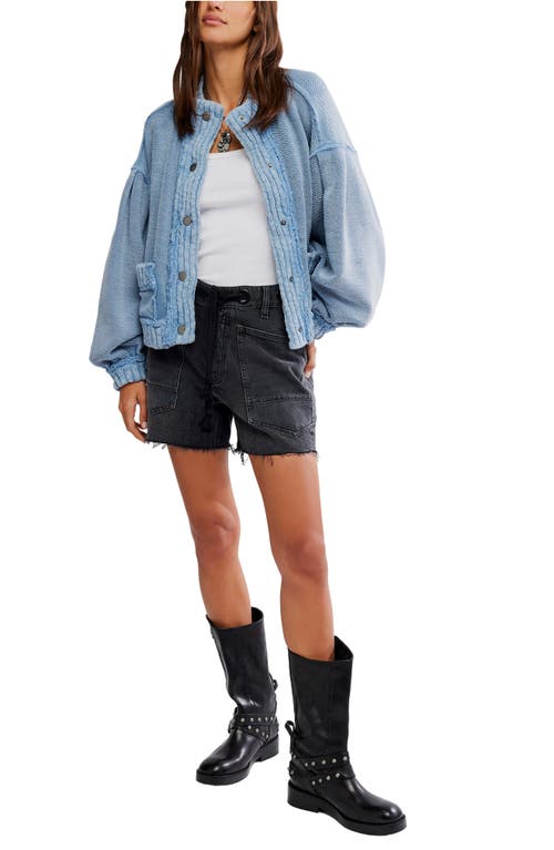 Free People Cute In This Cardigan In Blue