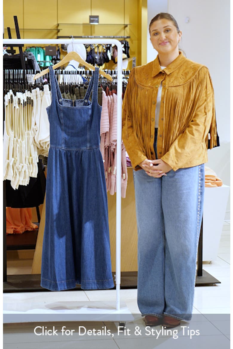 Janu Denim Midi Dress video