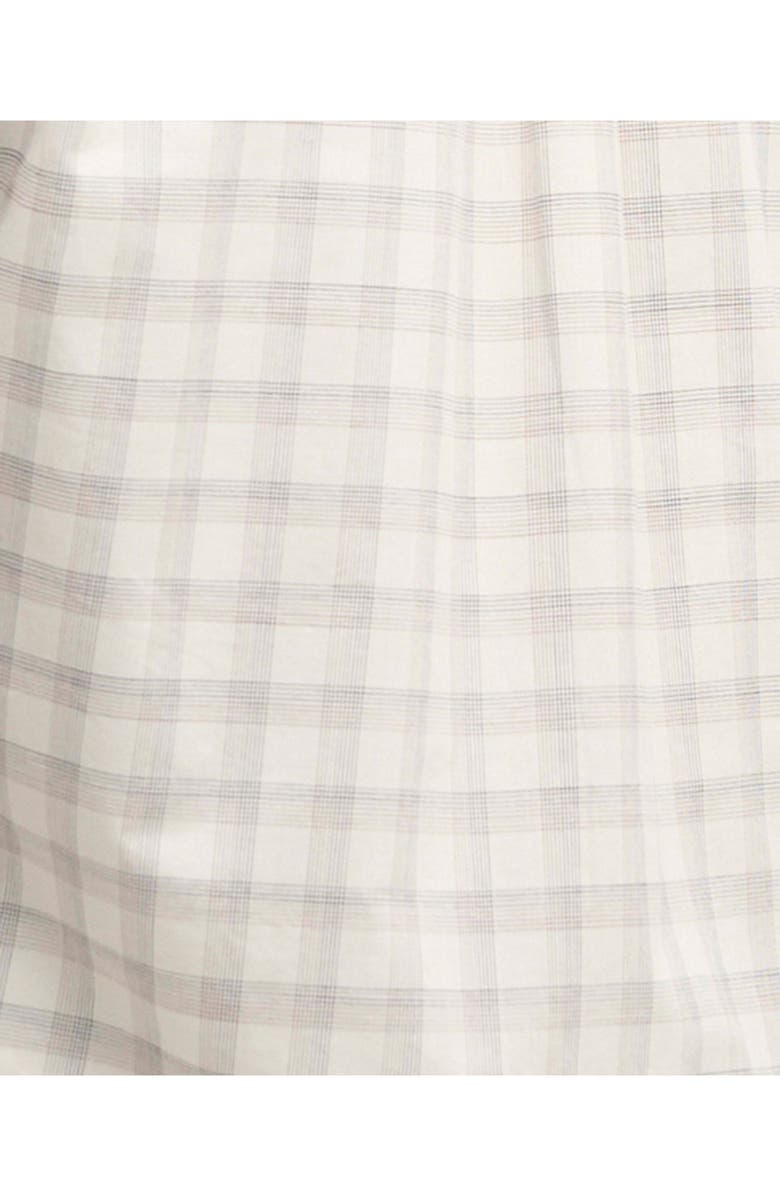 Barbour Bramwell Check Button Down Shirt, Alternate, color, Whisper White