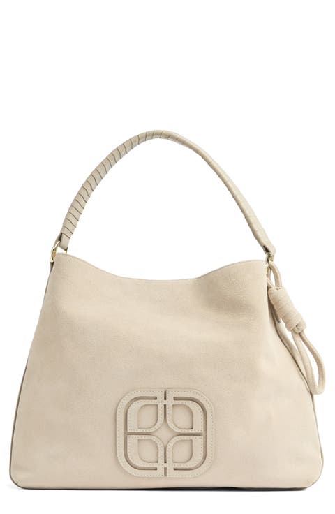 Lou Lou Wrap Handle Leather Shoulder Bag