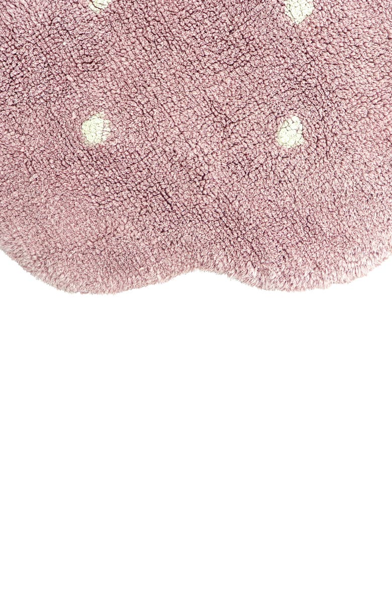 Lorena Canals Mini Biscuit Pear Washable Cotton Blend Rug, Alternate, color,