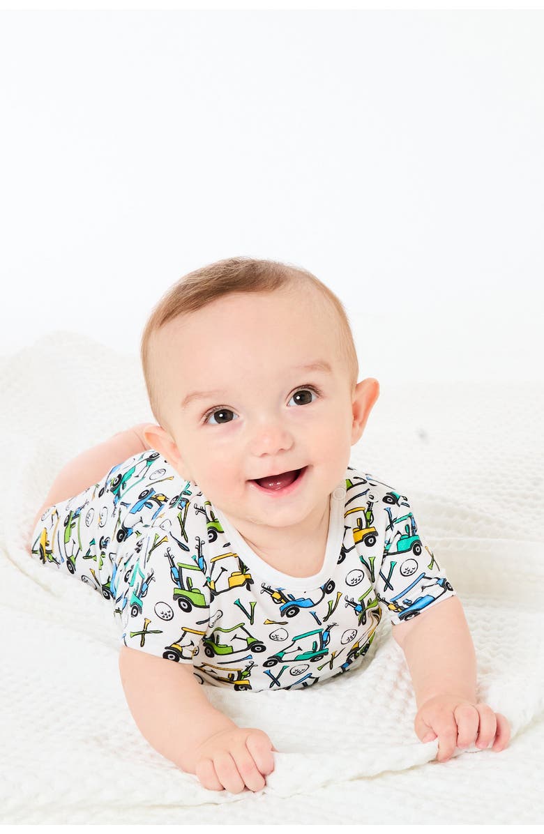 Clover Baby & Kids Shorts Pajama Set - Golf, Alternate, color, Golf