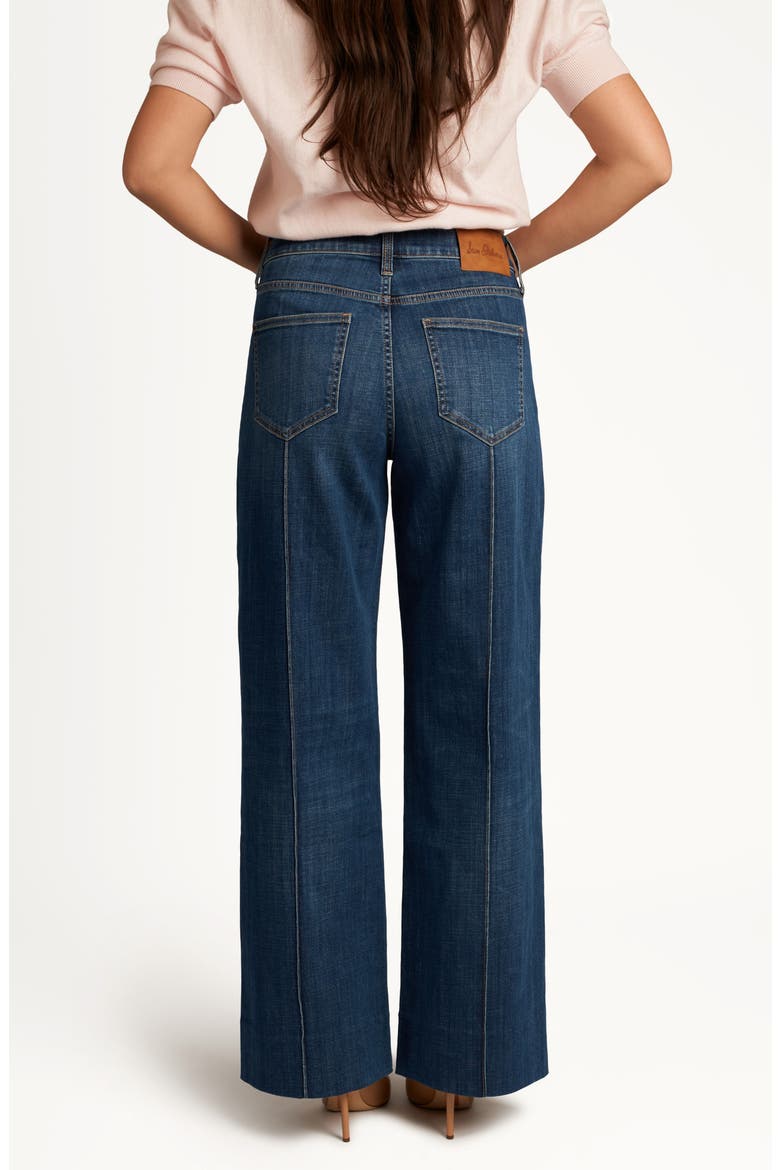 High Waist Wide Leg Trouser Jeans, Alternate, color, BOZEMAN MEDIUM WASH