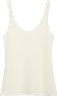 TOTEME Distressed Mohair & Wool Blend Sweater Tank