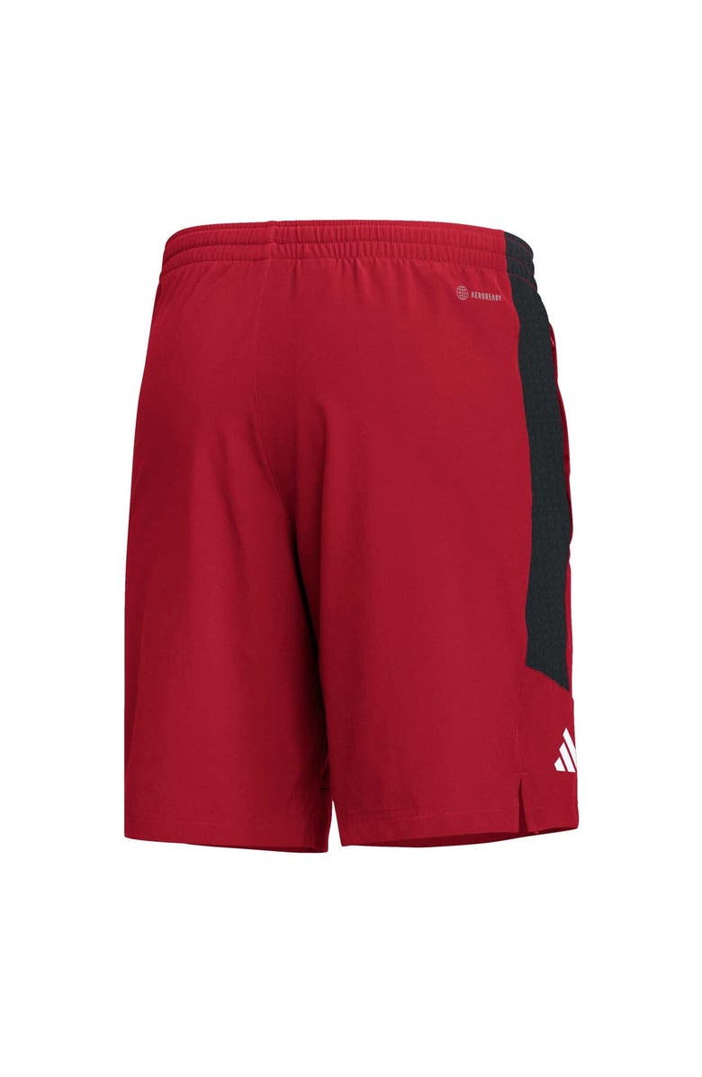 adidas Men's adidas Red NC State Wolfpack AEROREADY Shorts, Alternate, color, 