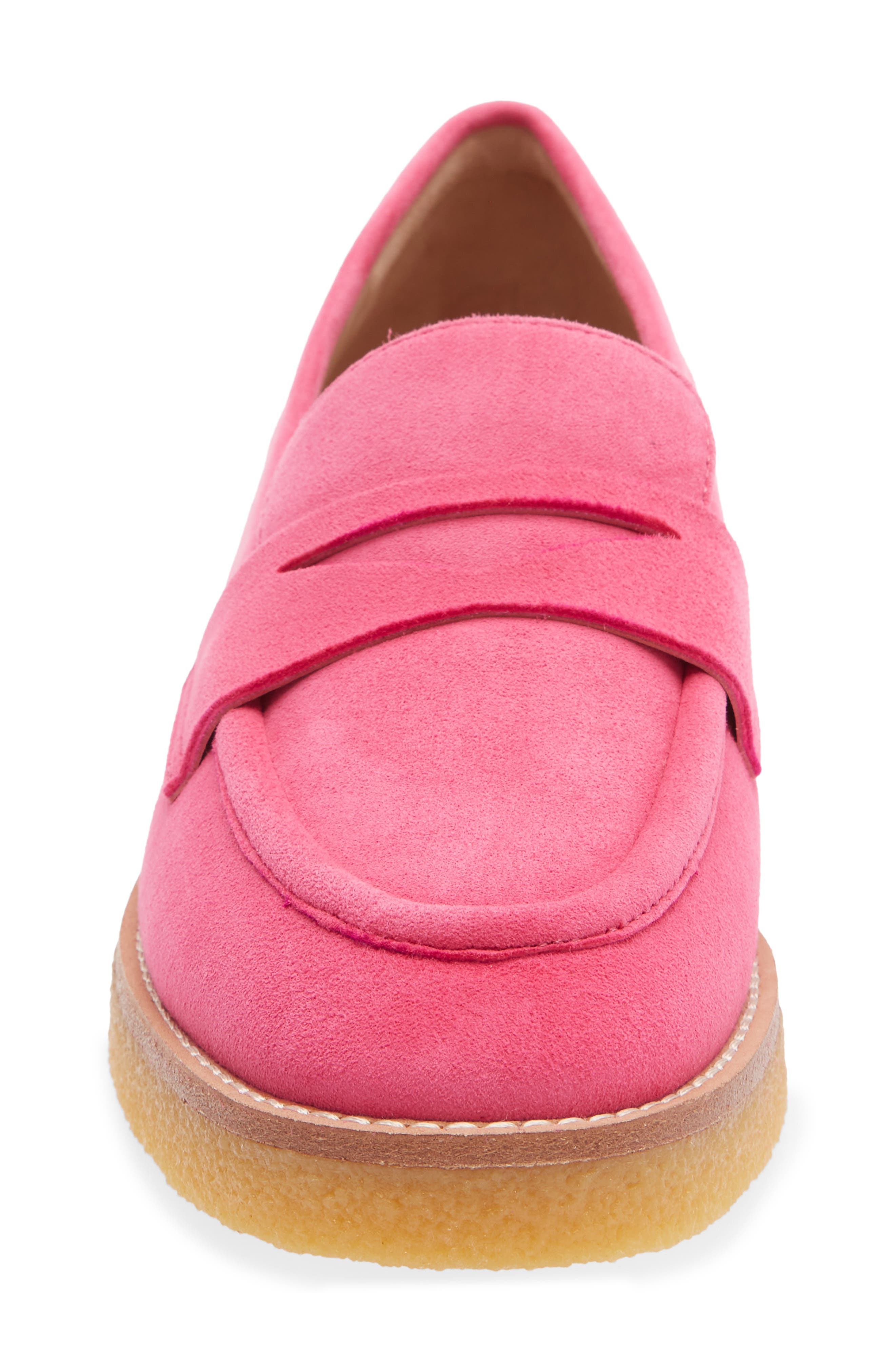 Kingston Penny Loafer, Alternate, color, PEONIA