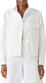 Akris punto Stretch Denim Jacket
