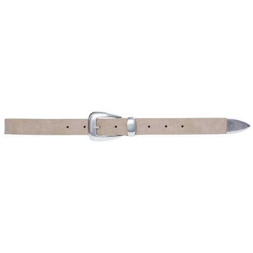 Black Suede Studio Tetra Belt In Neutral