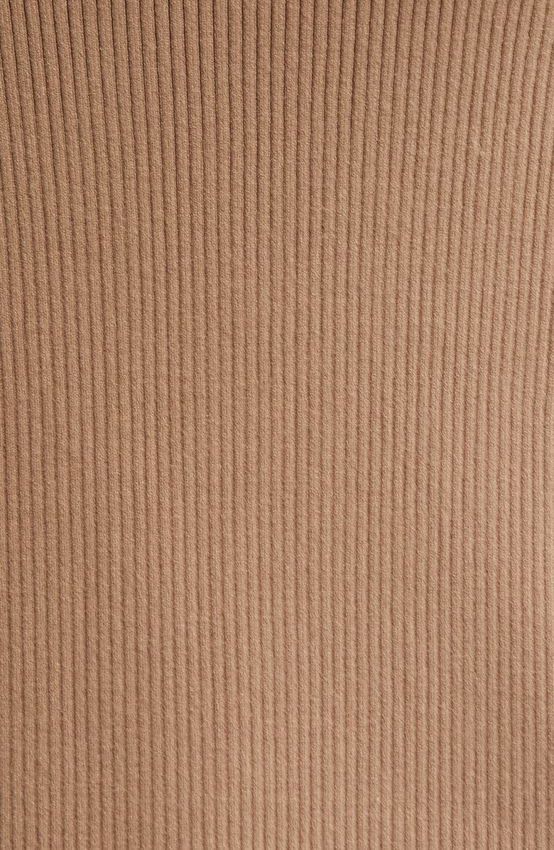 rag & bone Asher Side Button Rib Sweater Skirt, Alternate, color,