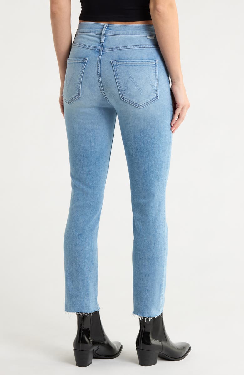 MOTHER The Mid Rise Dazzler Crop Stretch Jeans, Alternate, color,