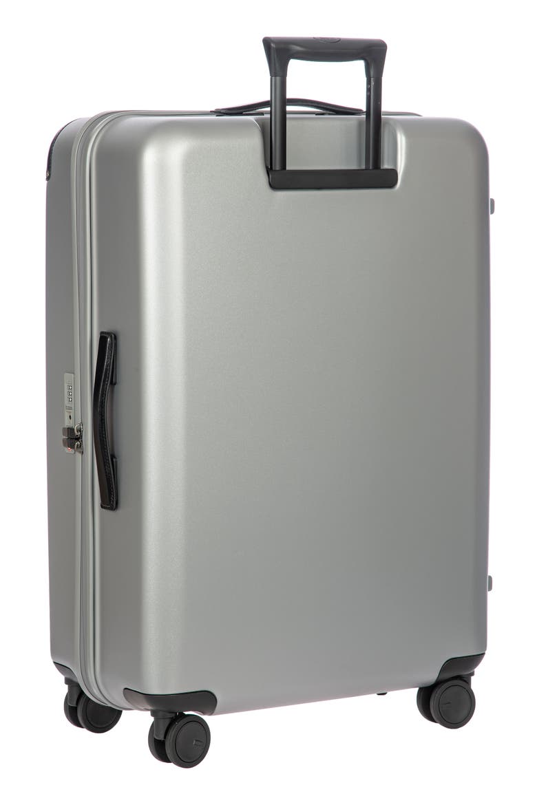 Amalfi 30" Spinner Suitcase, Alternate, color, SILVER/ BLACK