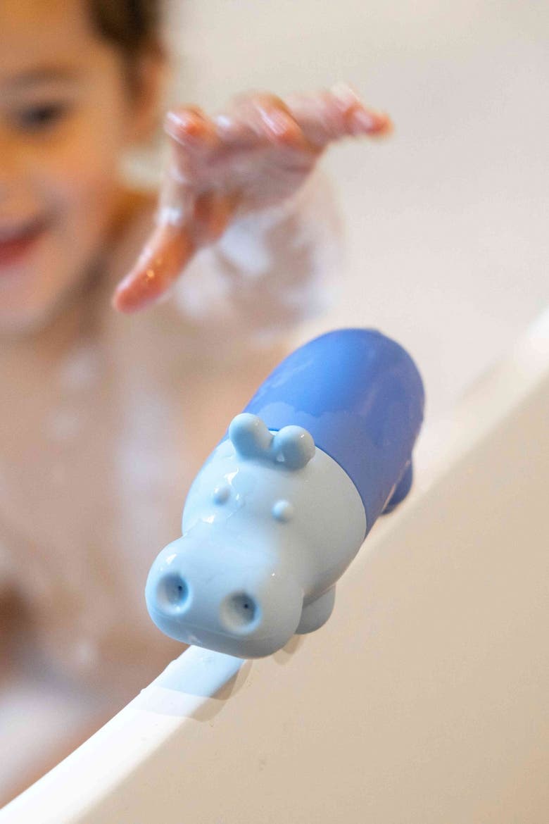 Squeezi Hippo Soft Silicone Bath Toy for Toddlers, Alternate, color, Multi