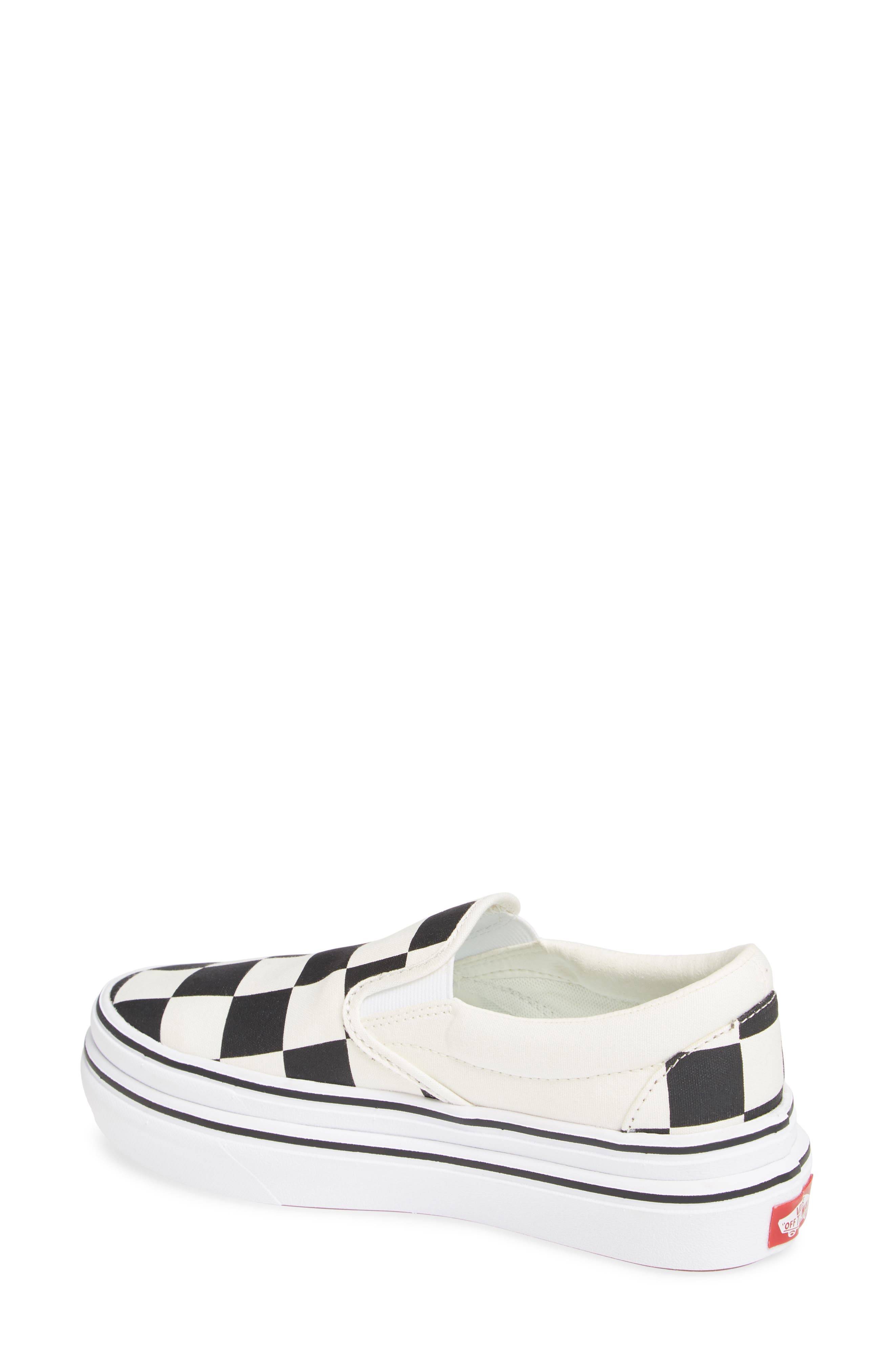 Vans Super ComfyCush Slip-On Platform Sneaker, Alternate, color, 