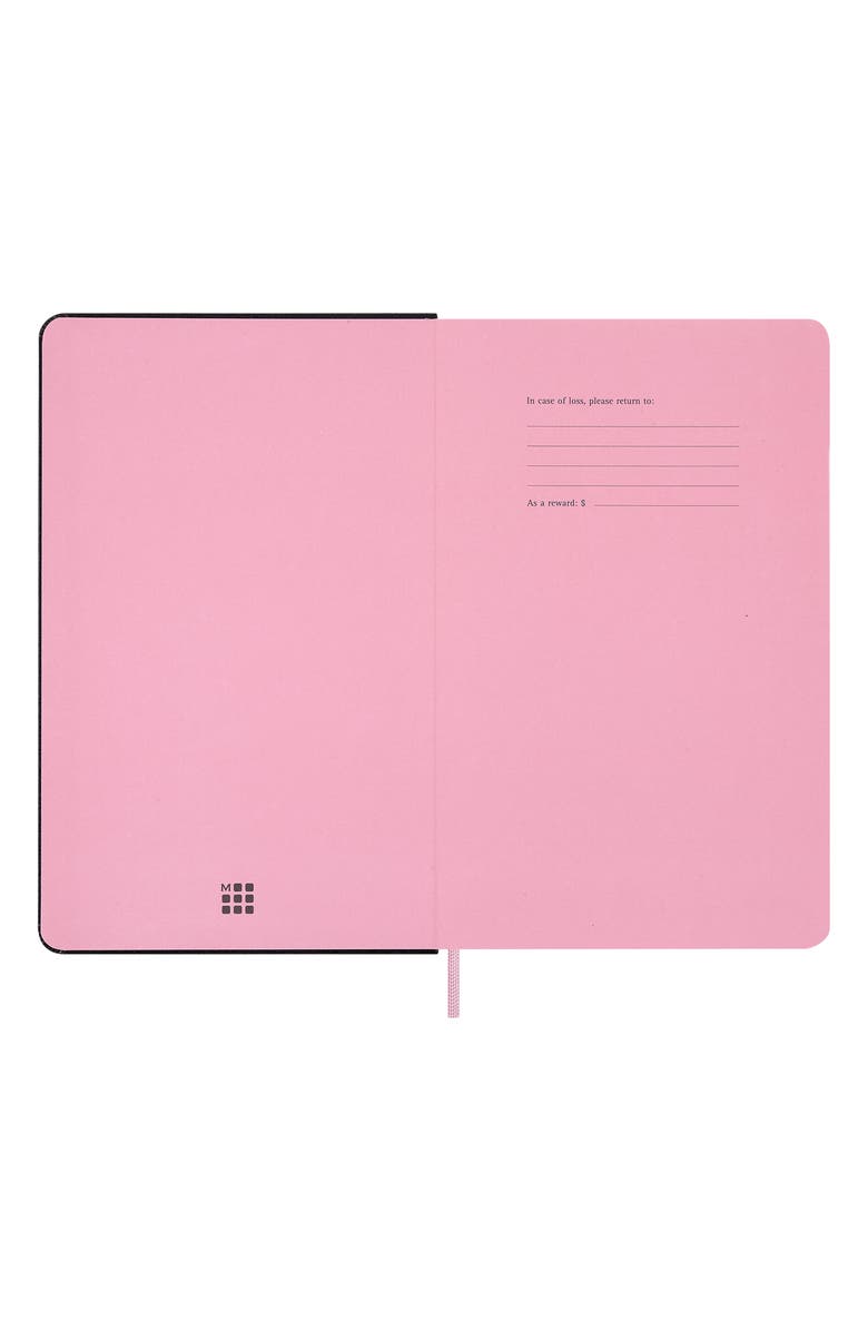 Moleskine x BLACKPINK Large Hardcover Notebook, Alternate, color, Black Pink