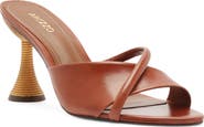 Arezzo Luca High Pointed Toe Slide Sandal