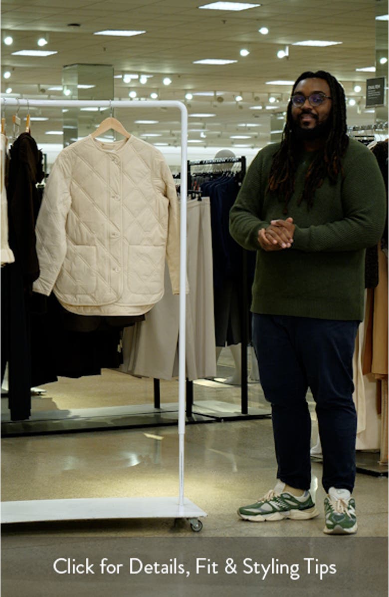 Quilted Patch Pocket Jacket, sales video thumbnail