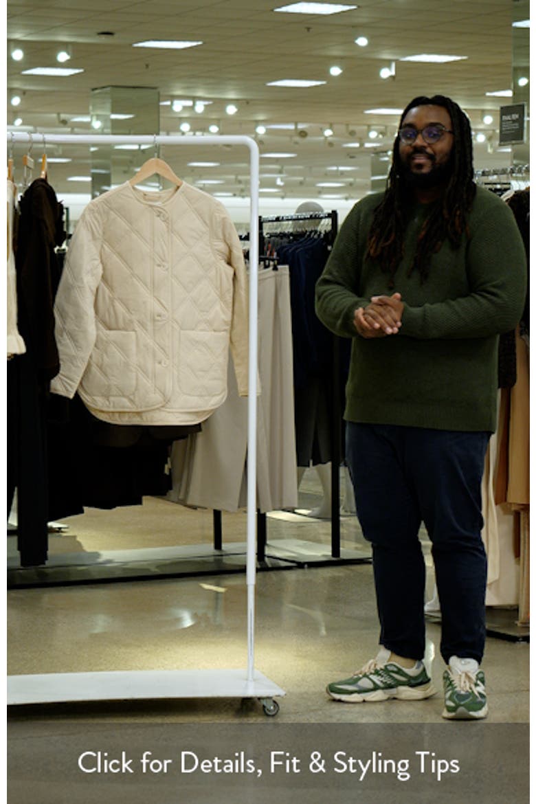 Quilted Patch Pocket Jacket video