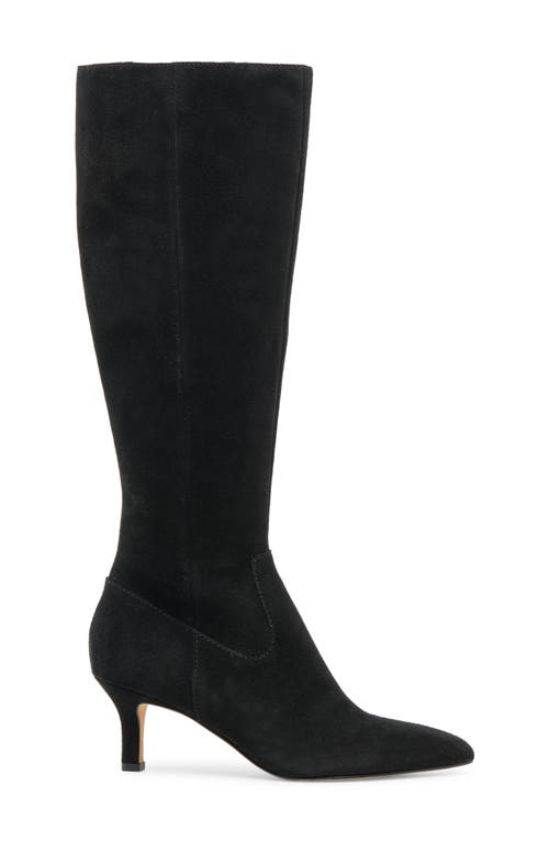 Dolce Vita Attie H2o Water Resistant Knee High Boot In Black