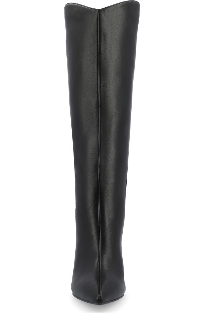 Journee Collection Rehela Pointed Toe Boot, Alternate, color, Black