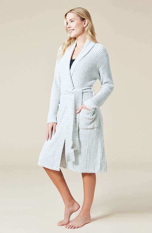 Softies Heather Marshmallow Wrap Robe In Heather Grey