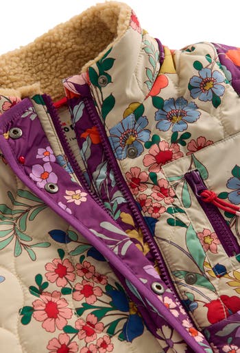 Cozy Quilted Longline Coat