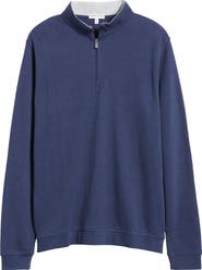 Peter Millar Comfort Interlock Quarter Zip Pullover