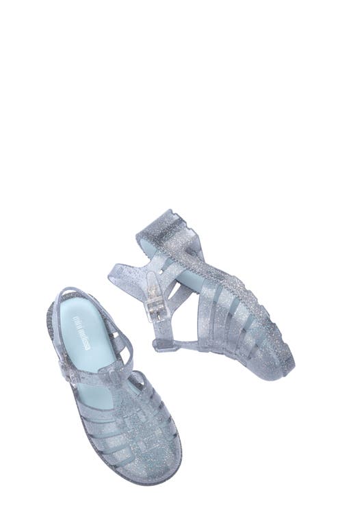 Mini Melissa Posession Jelly Fisherman Sandal In Gray